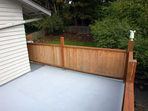 Lower level fireplace